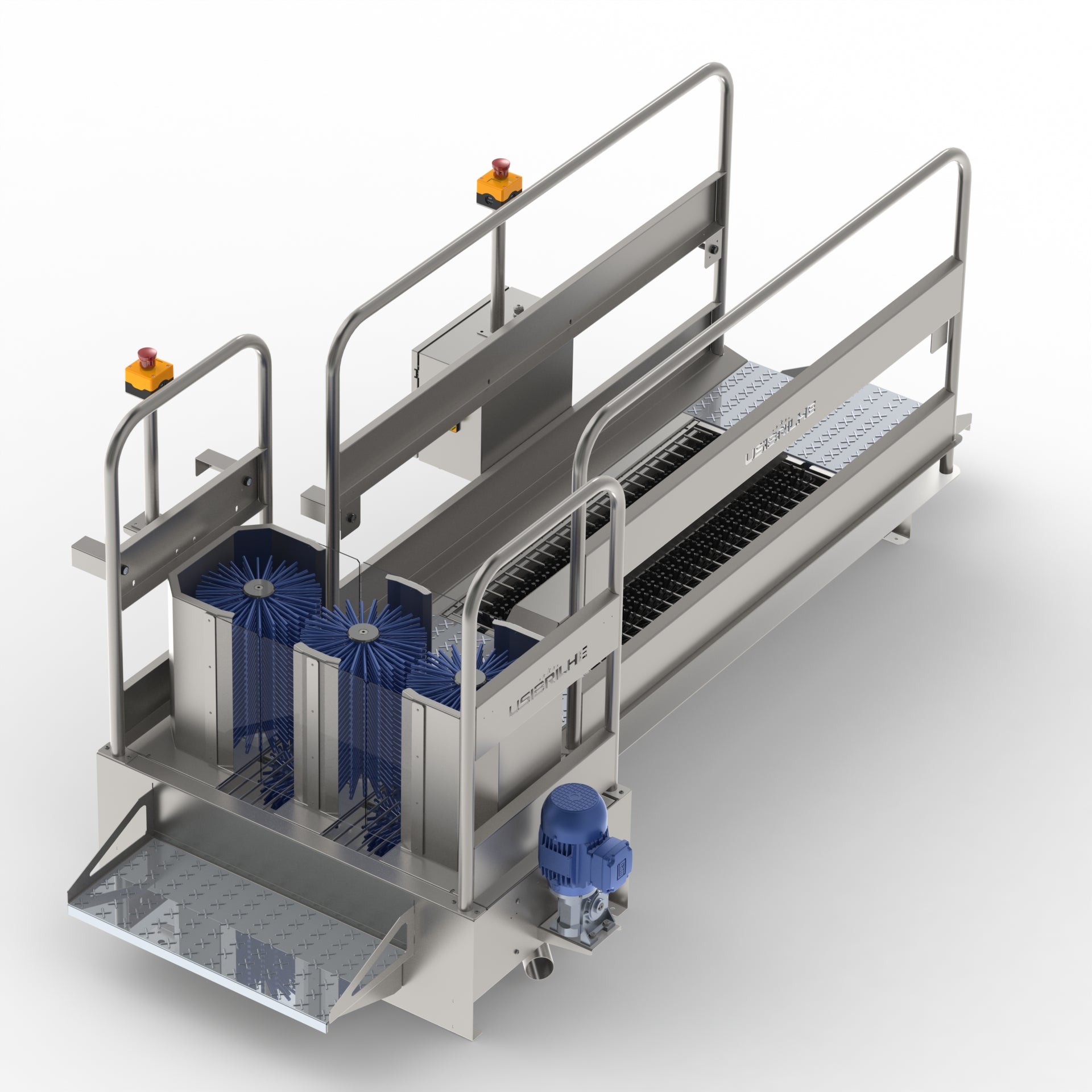 Lava Botas SC-09 | Passarela Completa de Alta Vazão