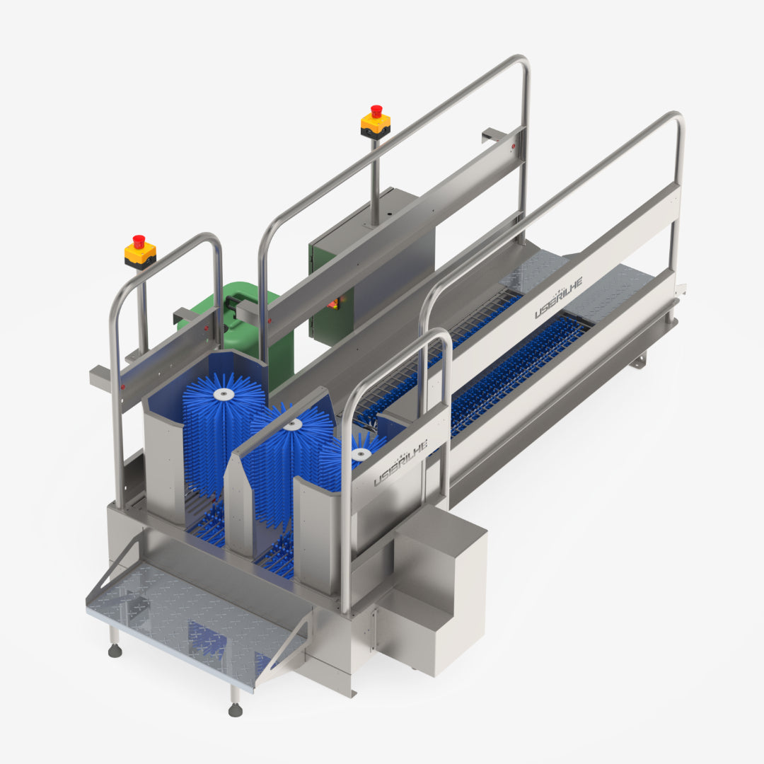 Lava Botas SC-09 | Passarela Completa de Alta Vazão
