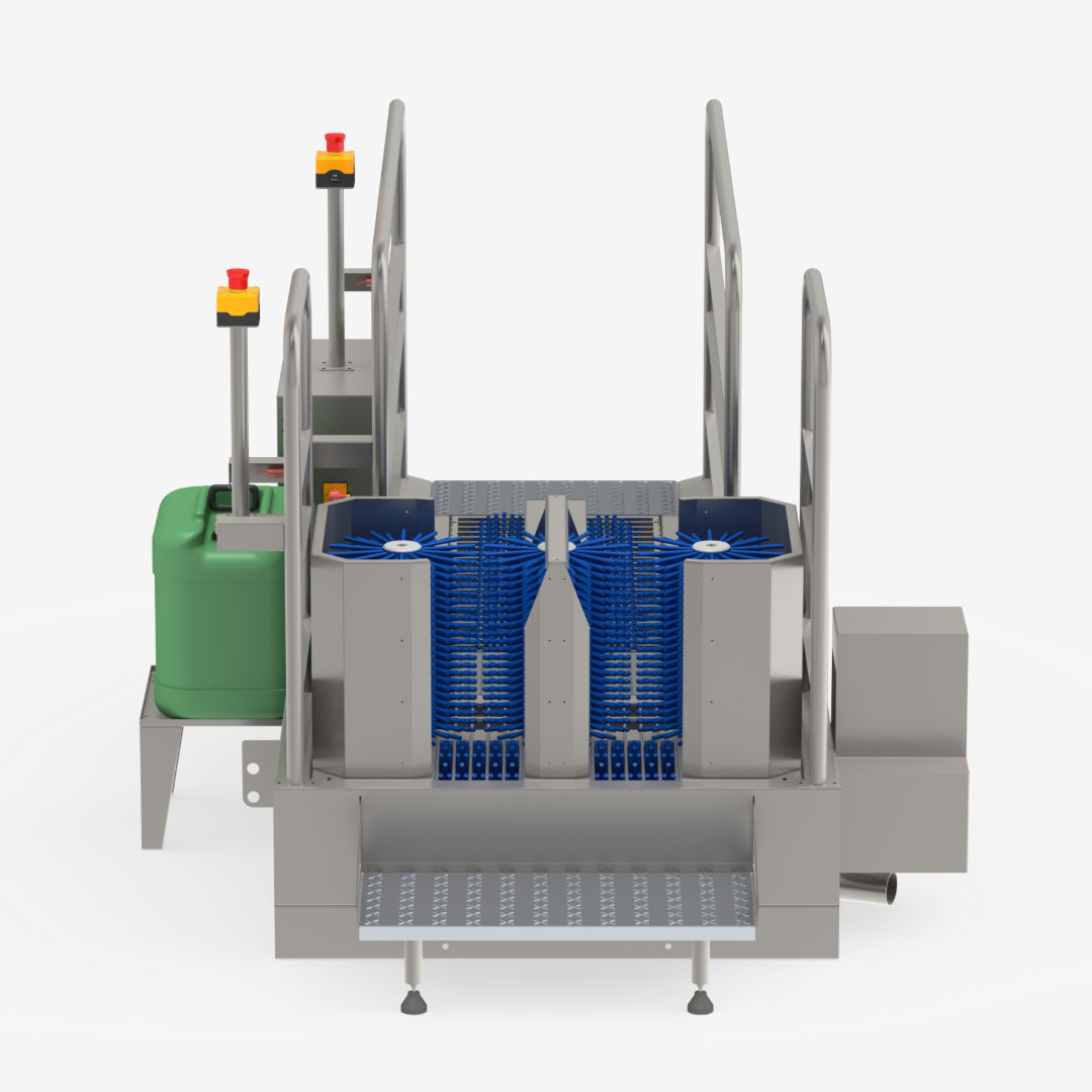 Lava Botas SC-09 | Passarela Completa de Alta Vazão