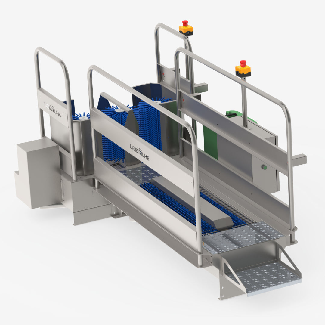 Lava Botas SC-09 | Passarela Completa de Alta Vazão